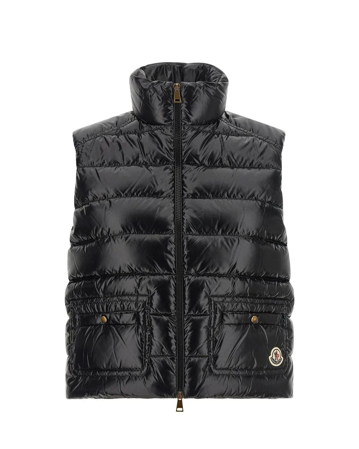 Moncler Vest in black, Polyamide