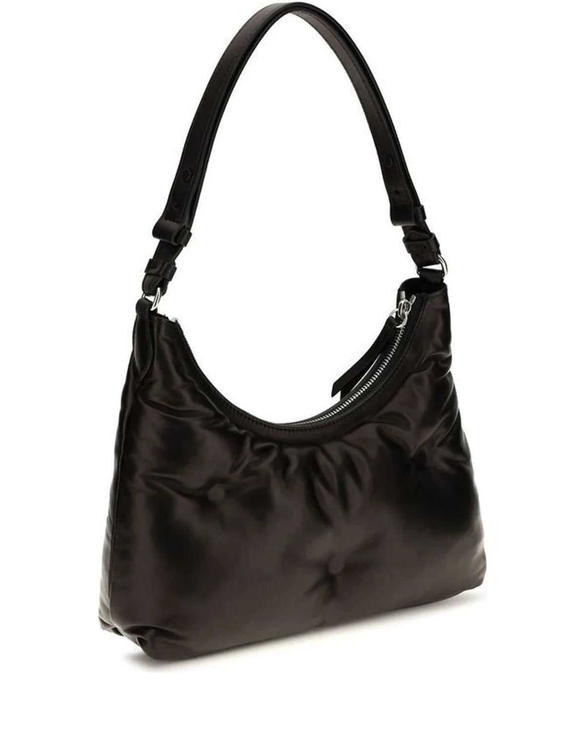 Maison Margiela Shoulder Bag in black, Lamb — view 3