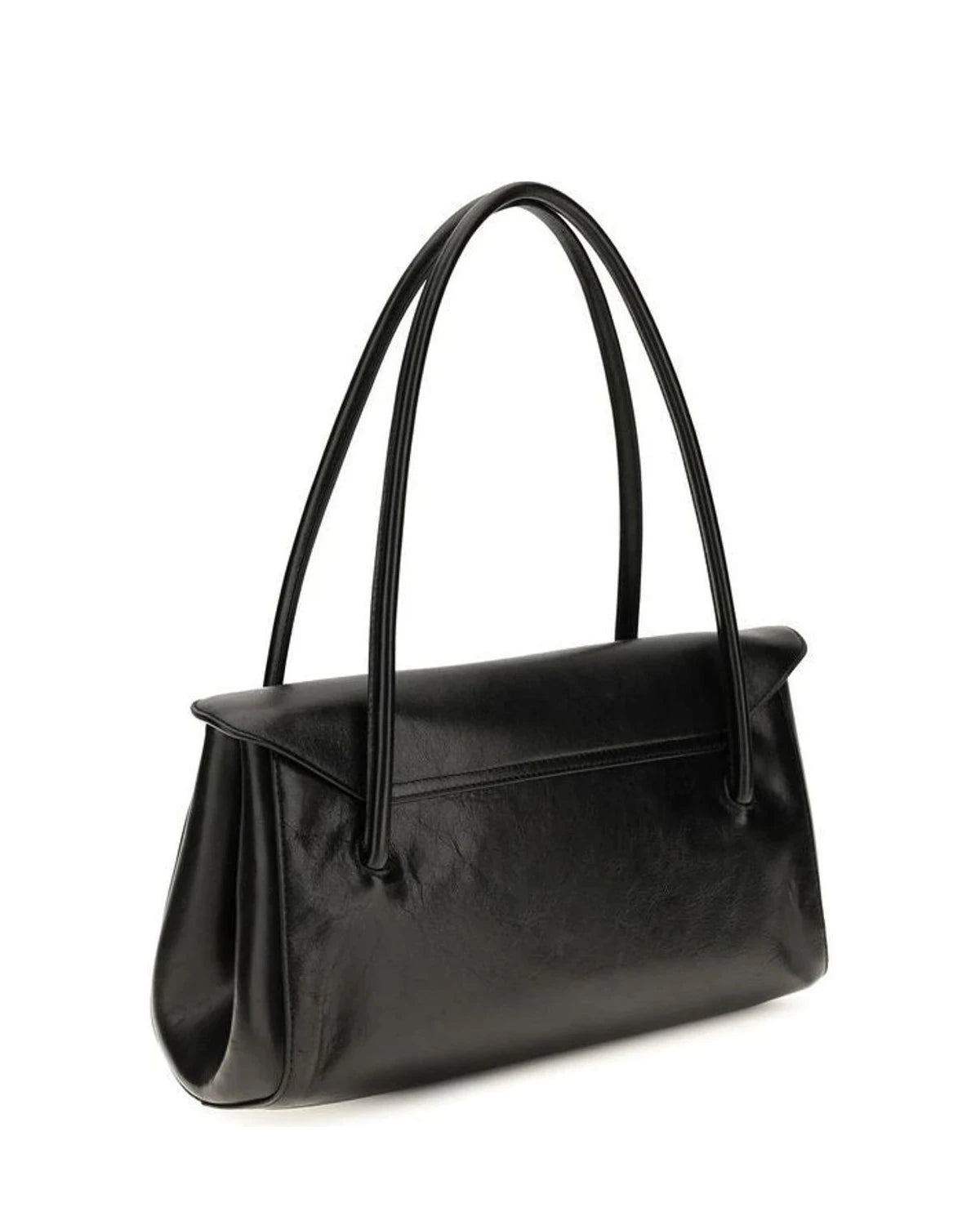 Marni Shoulder Bag in black, Calf Leather — view 3