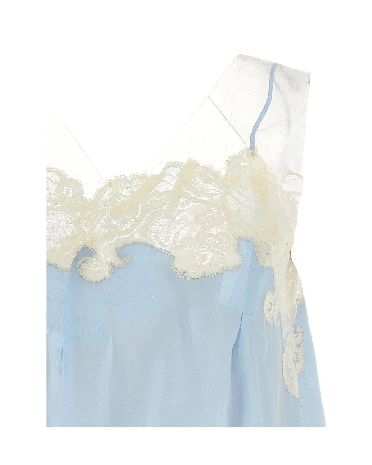 Maison Margiela Dresse in blue, Cupro — view 3