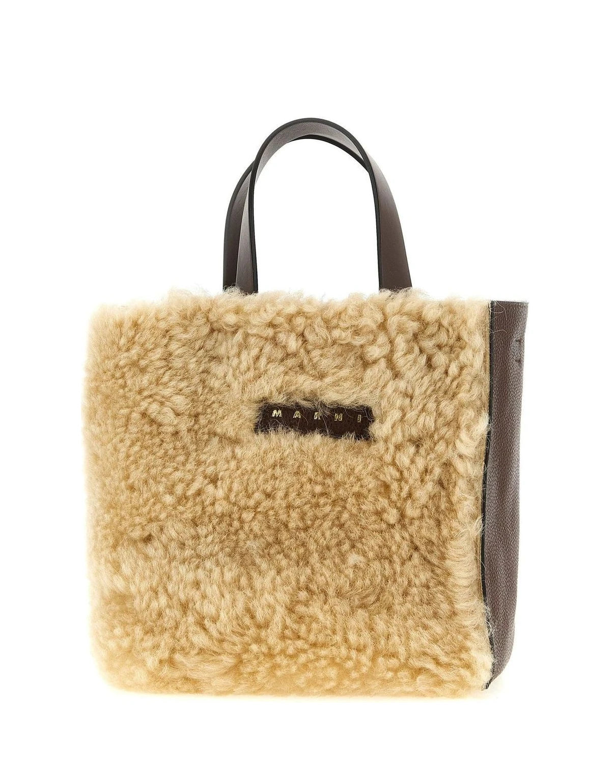 Marni Tote Bag in multicolor, Lamb Leather