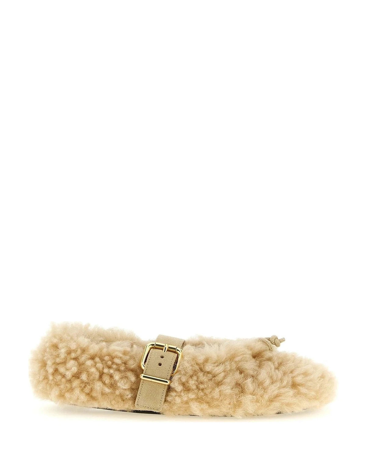 Marni Ballet Flats in beige, Sheepskin Leather