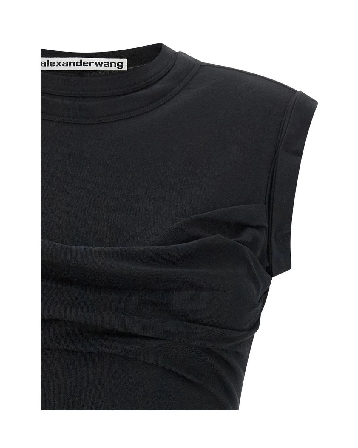 Alexander Wang Dresse in black, Cotton — view 3