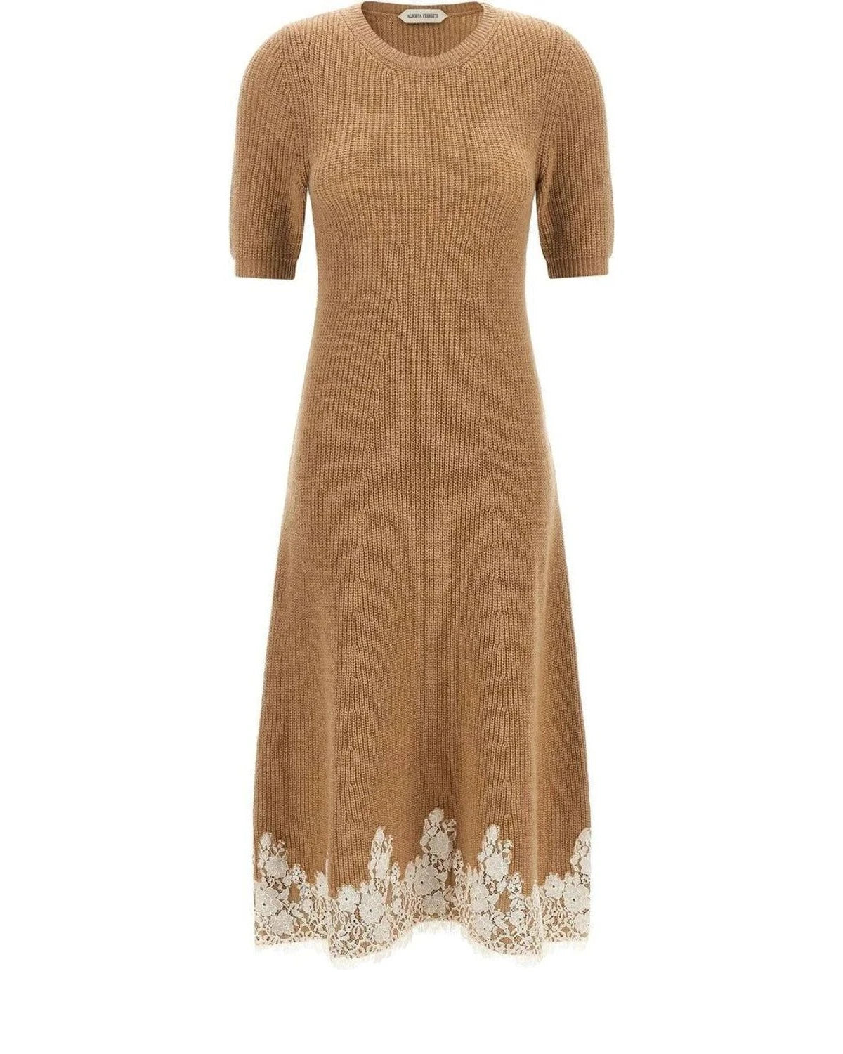 Alberta Ferretti Dresse in brown