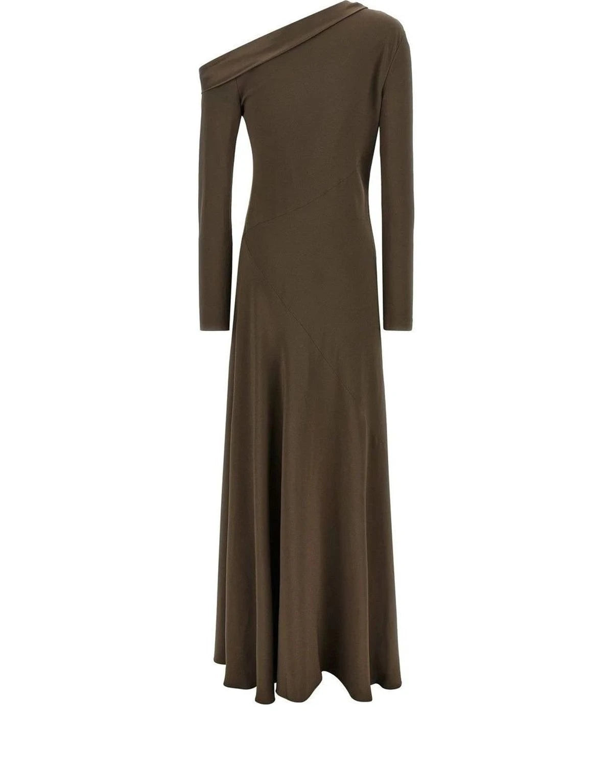 Alberta Ferretti Dresse in brown, Viscose — view 2