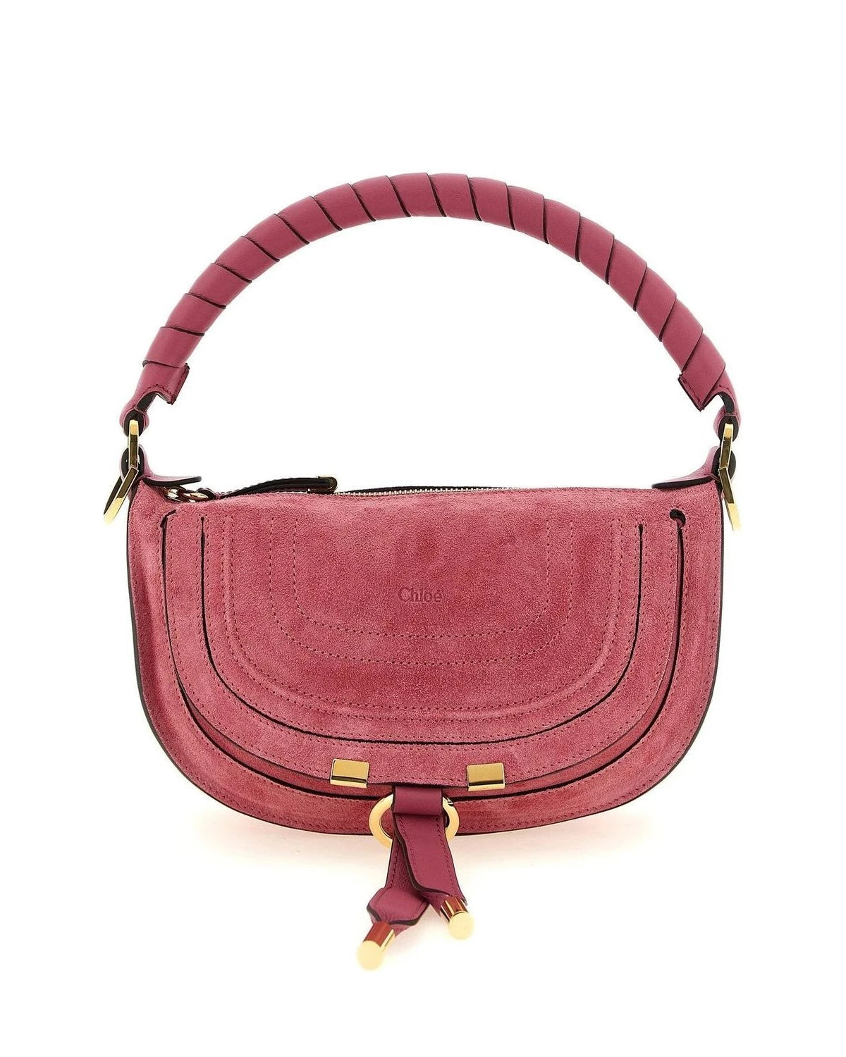 Chloé Shoulder Bag in pink, Calfskin Leather