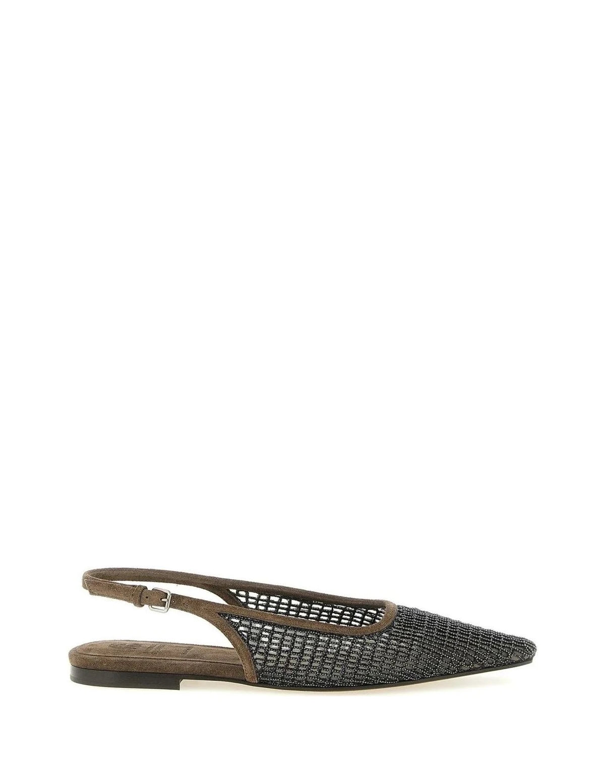 Brunello Cucinelli Ballet Flats in brown, Calfskin Leather