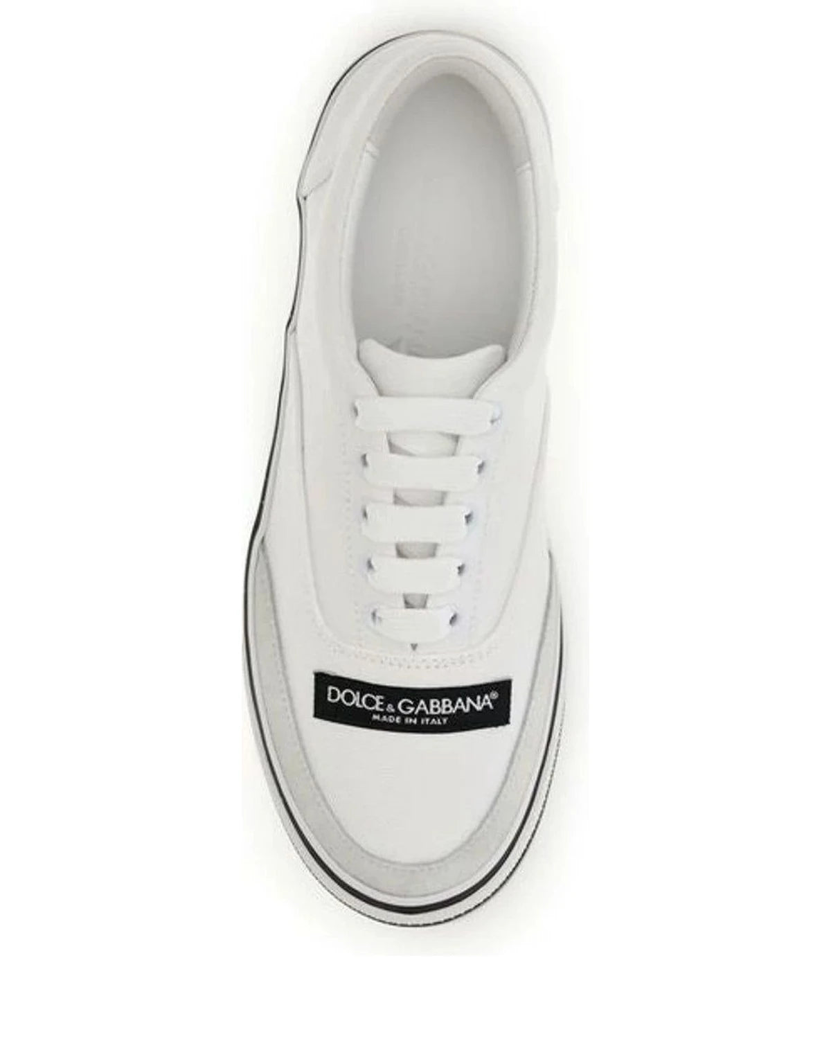 Dolce & Gabbana Sneakers in white, Cotton — view 4