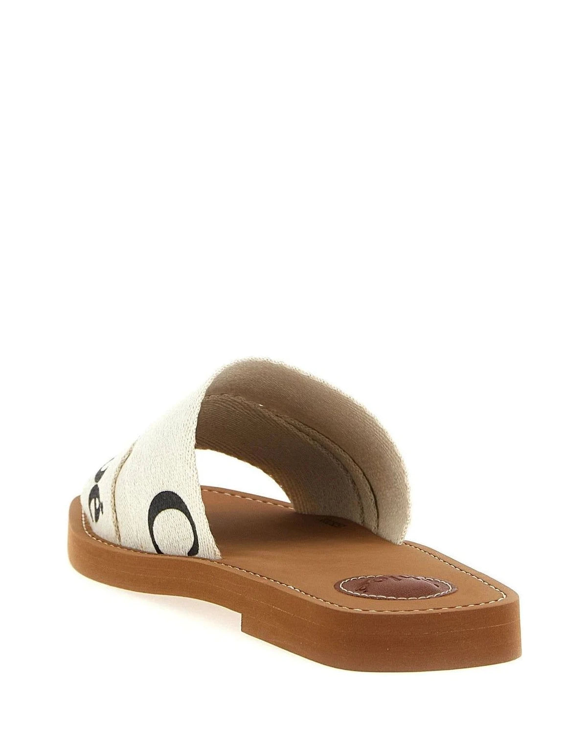 Chloé Sandals in white, Linen — view 3