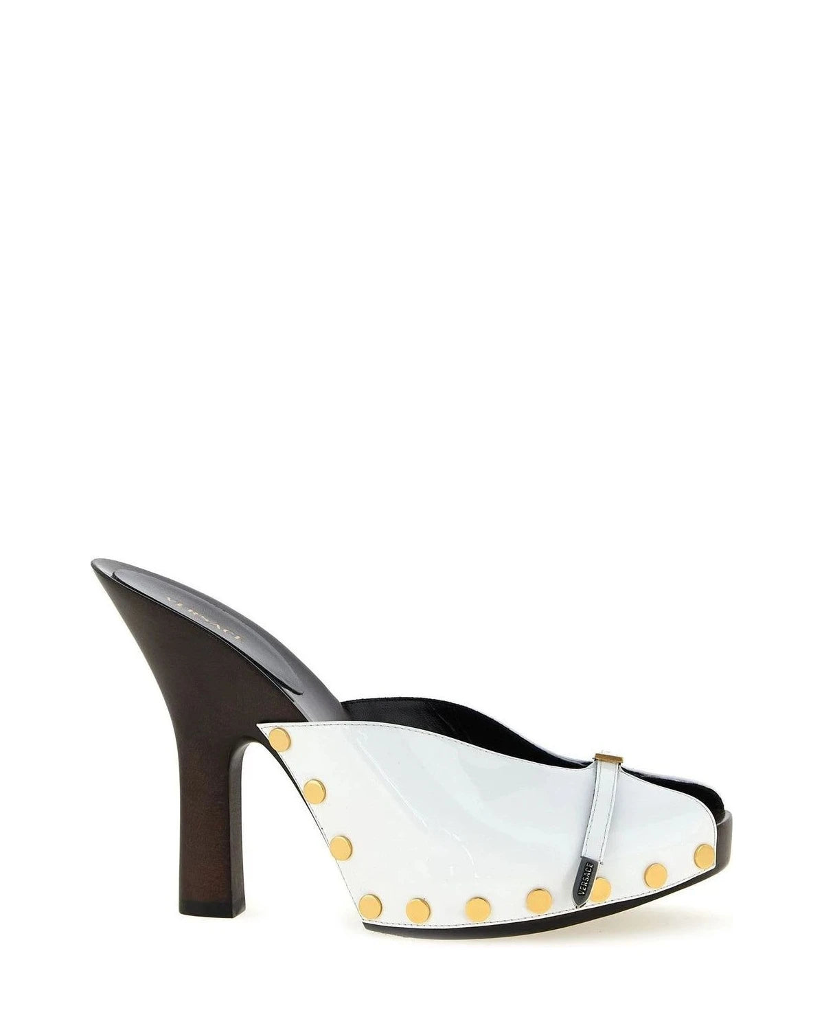 Versace Pumps in white, Calfskin Leather