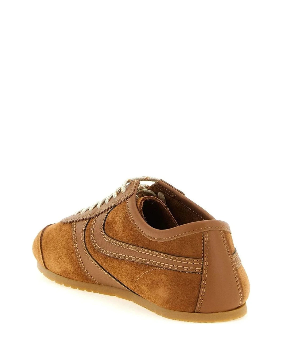 Dries Van Noten Sneakers in brown, Calfskin Leather — view 3