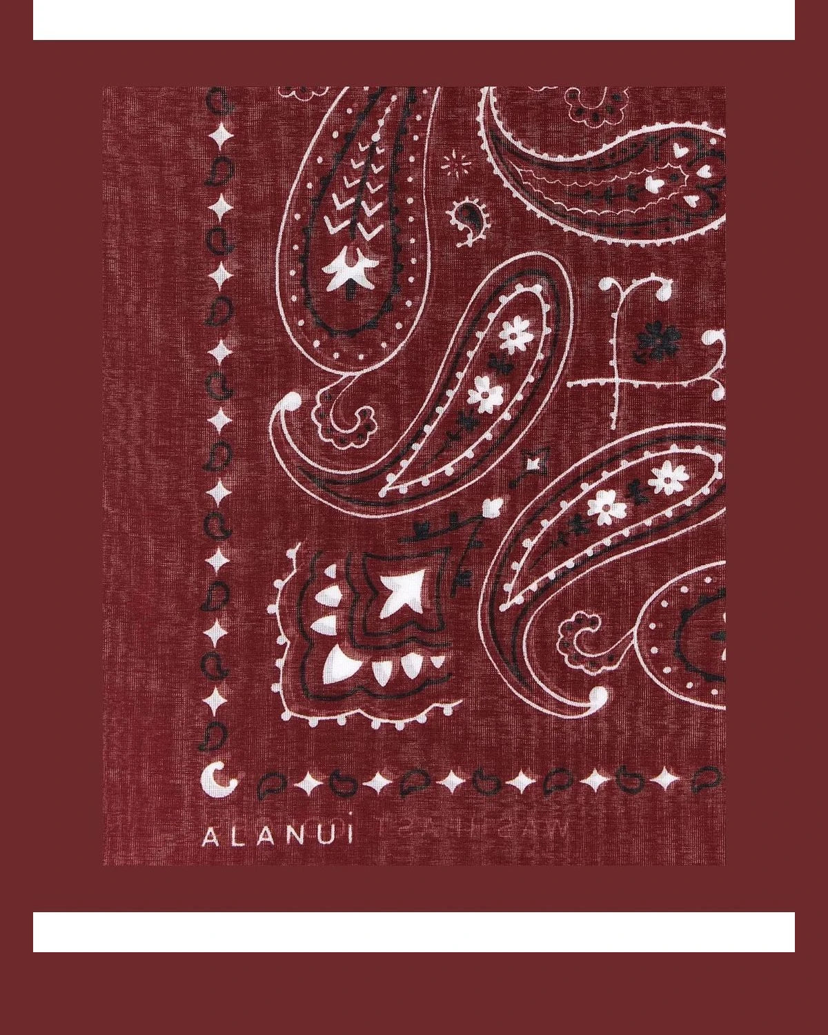 Alanui Scarves & Shawl in red, Cotton — view 3