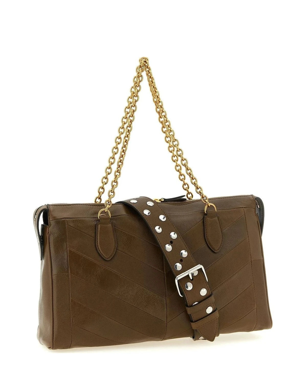 Valentino Garavani Shoulder Bag in brown, Lamb Leather โ view 2