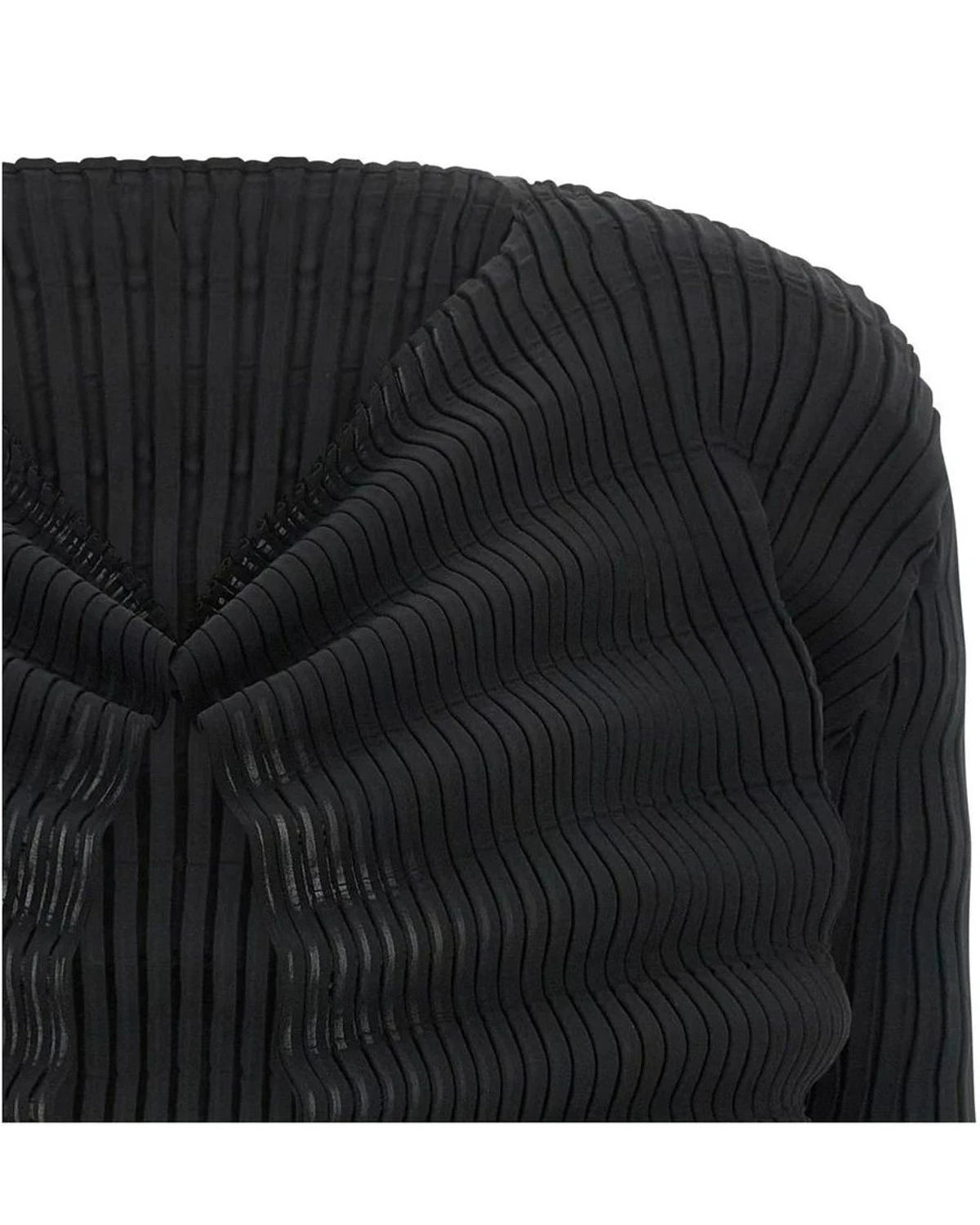 Issey Miyake Cardigan in black, Polyester — view 3