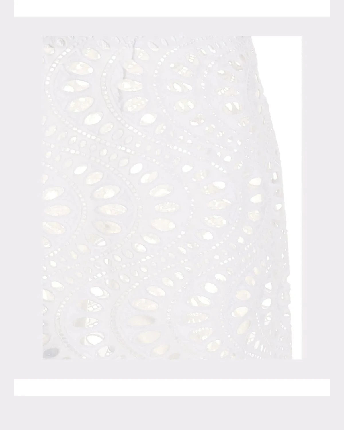 Giambattista Valli Skirt in white, Cotton — view 3