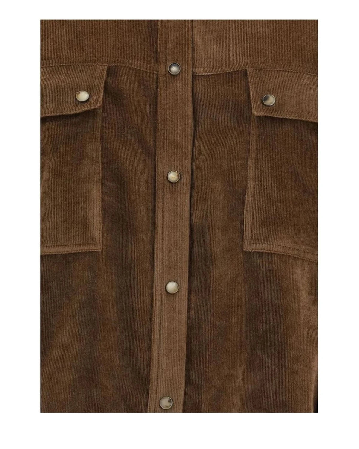 Brunello Cucinelli Dress Shirt in brown, Viscose — view 3