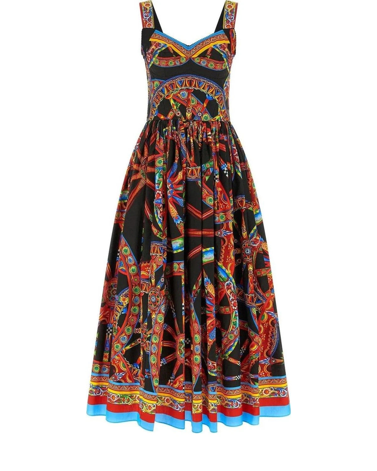Dolce & Gabbana Dresse in multicolor, Cotton