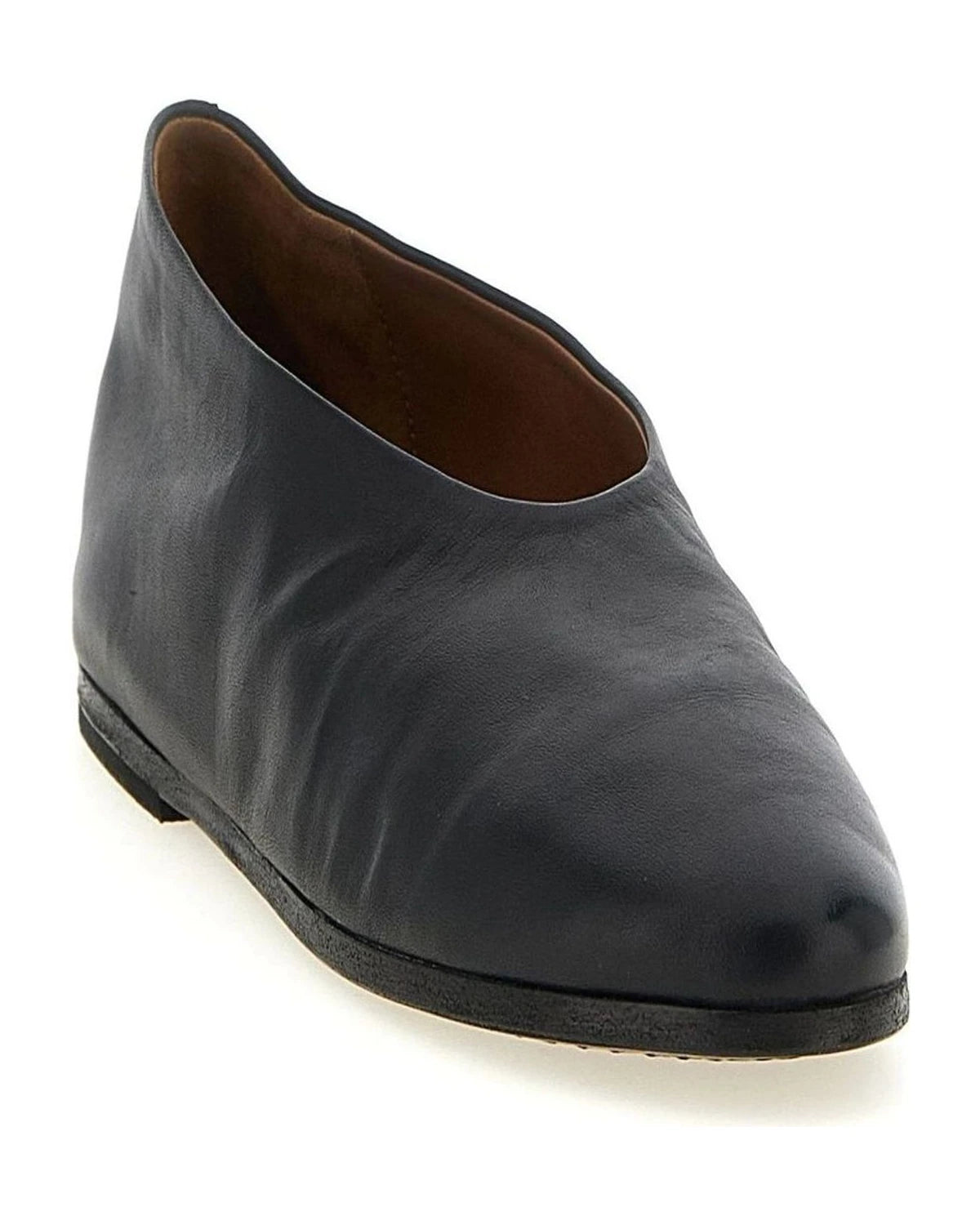 Marsell Ballet Flats in black, Calfskin Leather — view 2