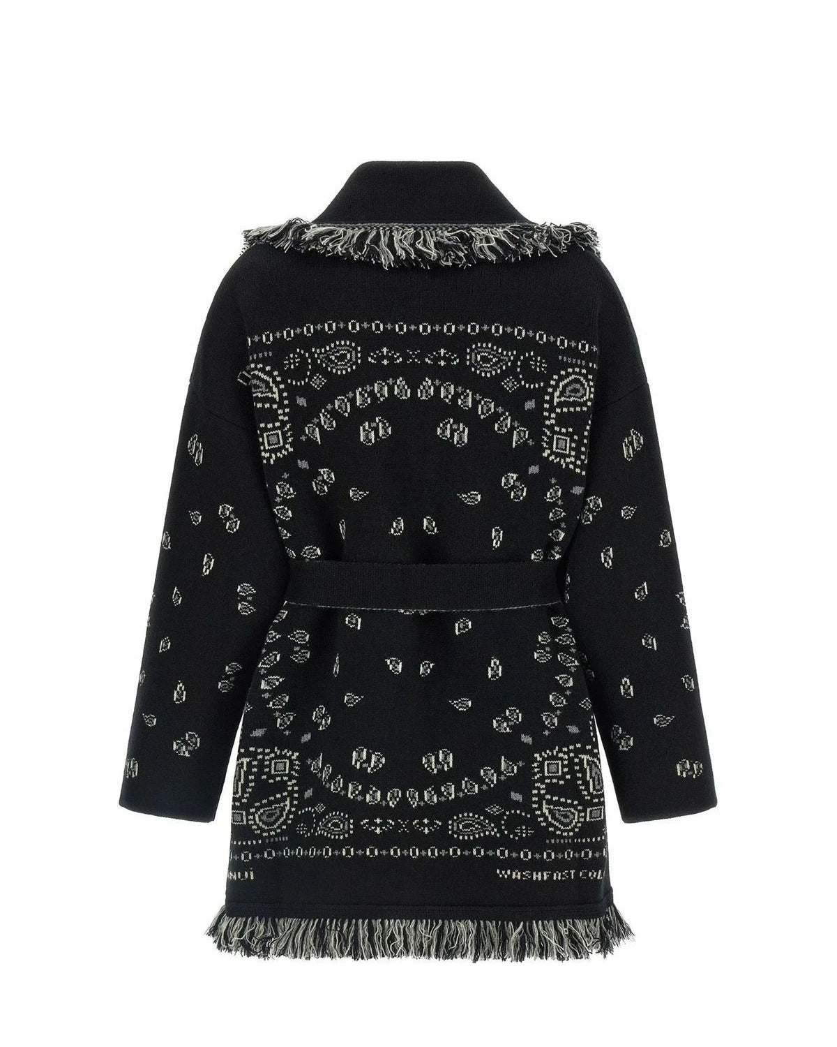 Alanui Cardigan in black, Cashmere — view 2