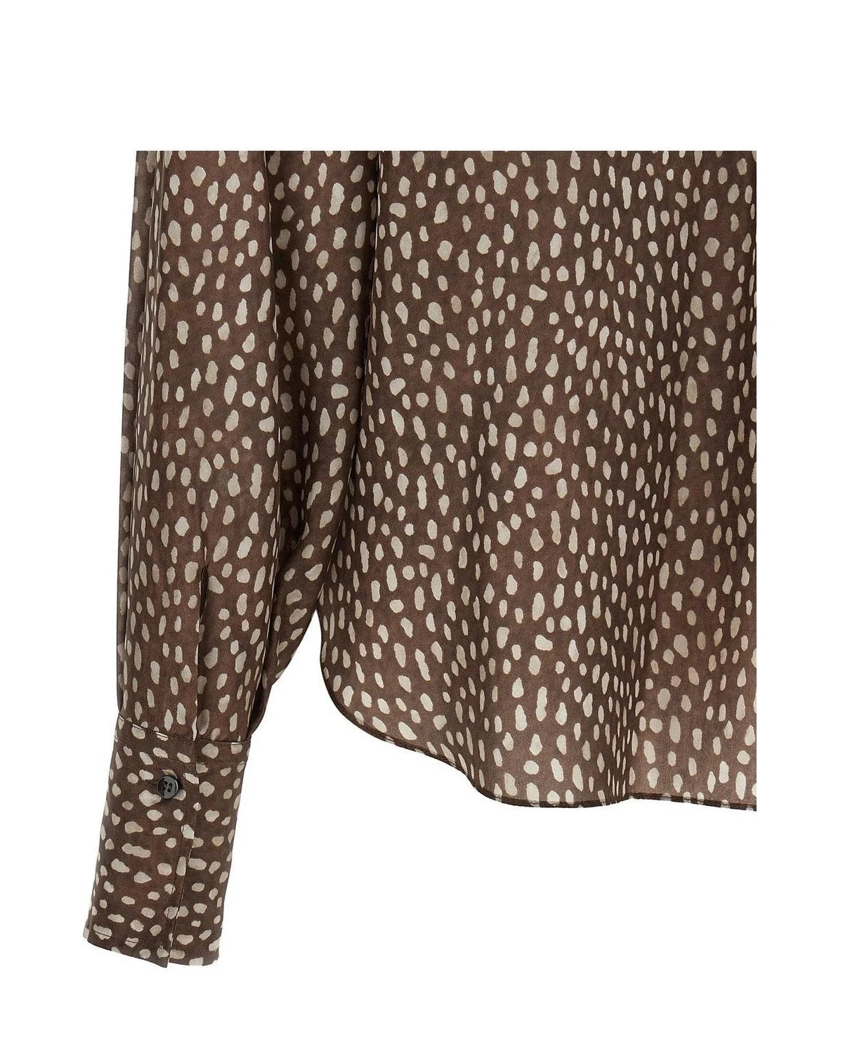 Brunello Cucinelli Blouse in brown — view 4