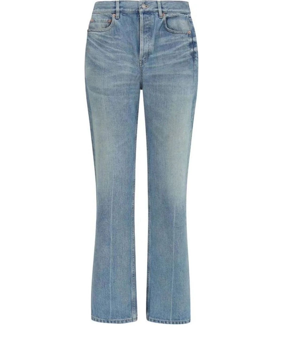 Saint Laurent Jean in blue, Cotton