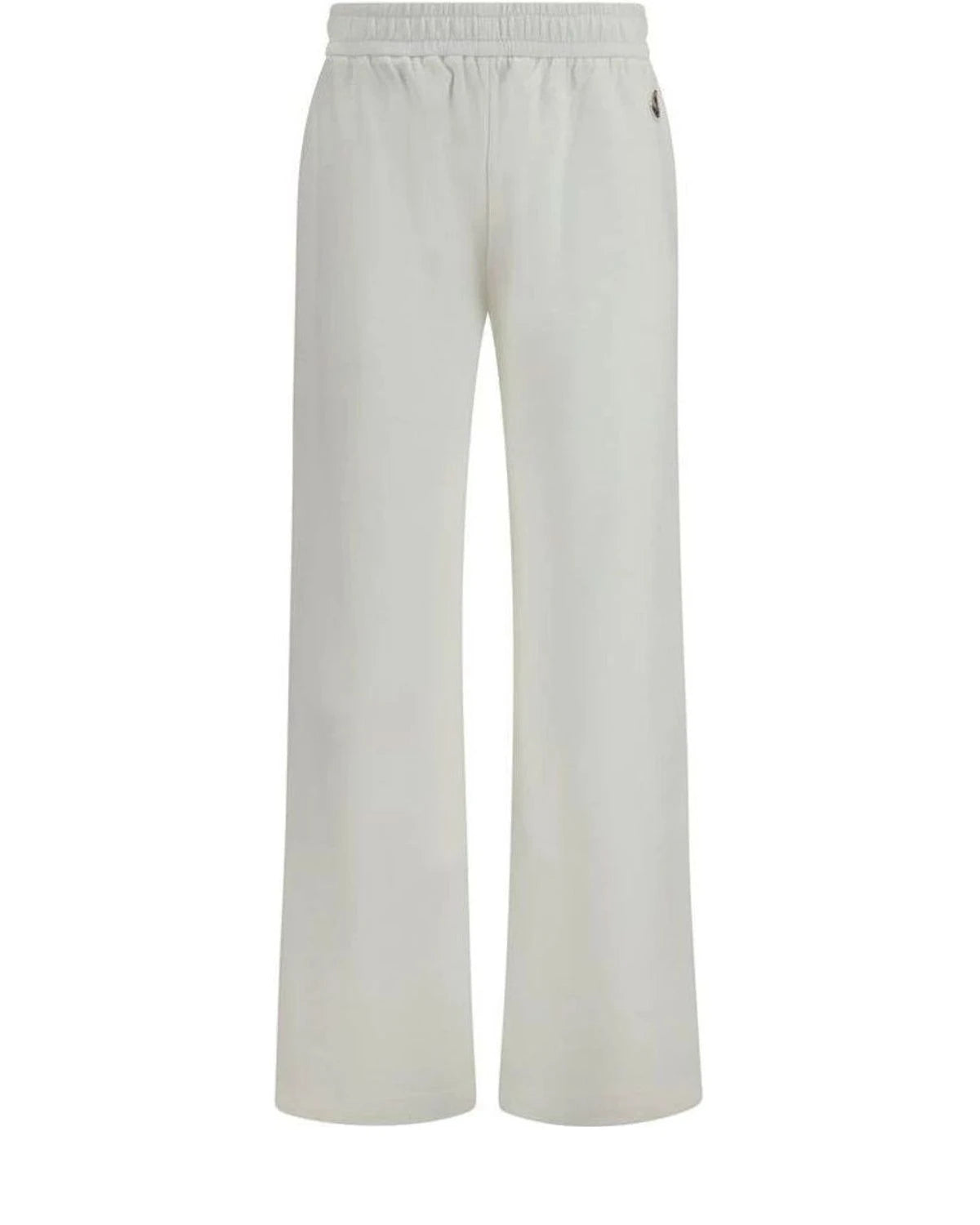 Moncler Trouser in white, Cotton