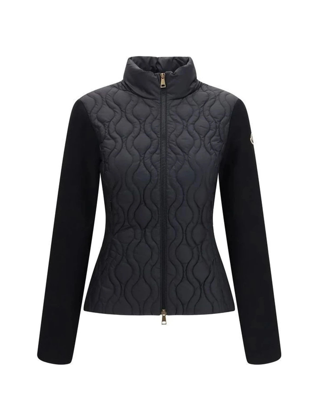 Moncler Puffer Jacket in black, Cotton