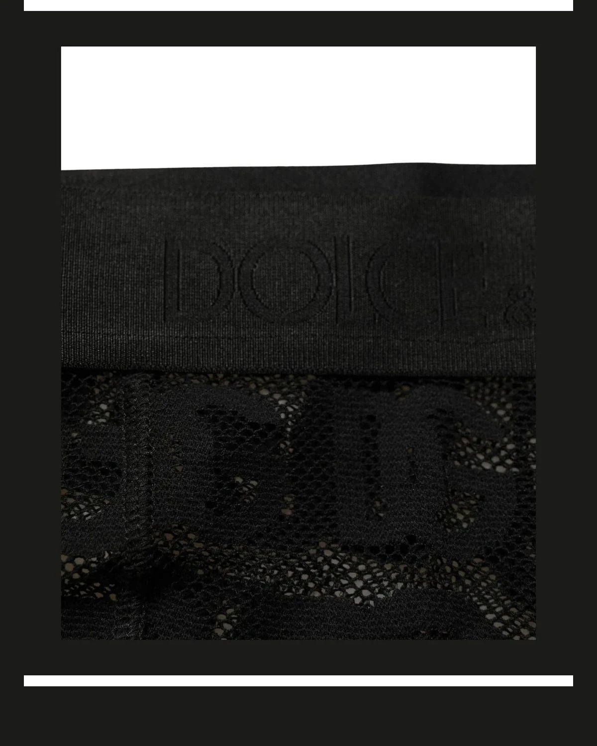 Dolce & Gabbana Pantyhose in black, Cotton