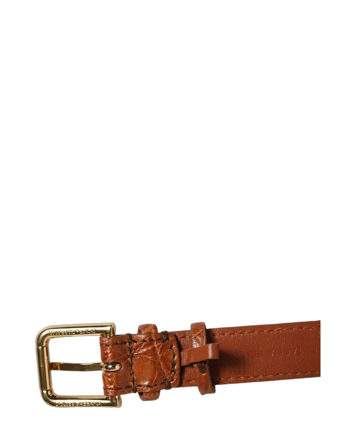 Dolce & Gabbana Bracelet in brown, Caiman Leather โ view 5