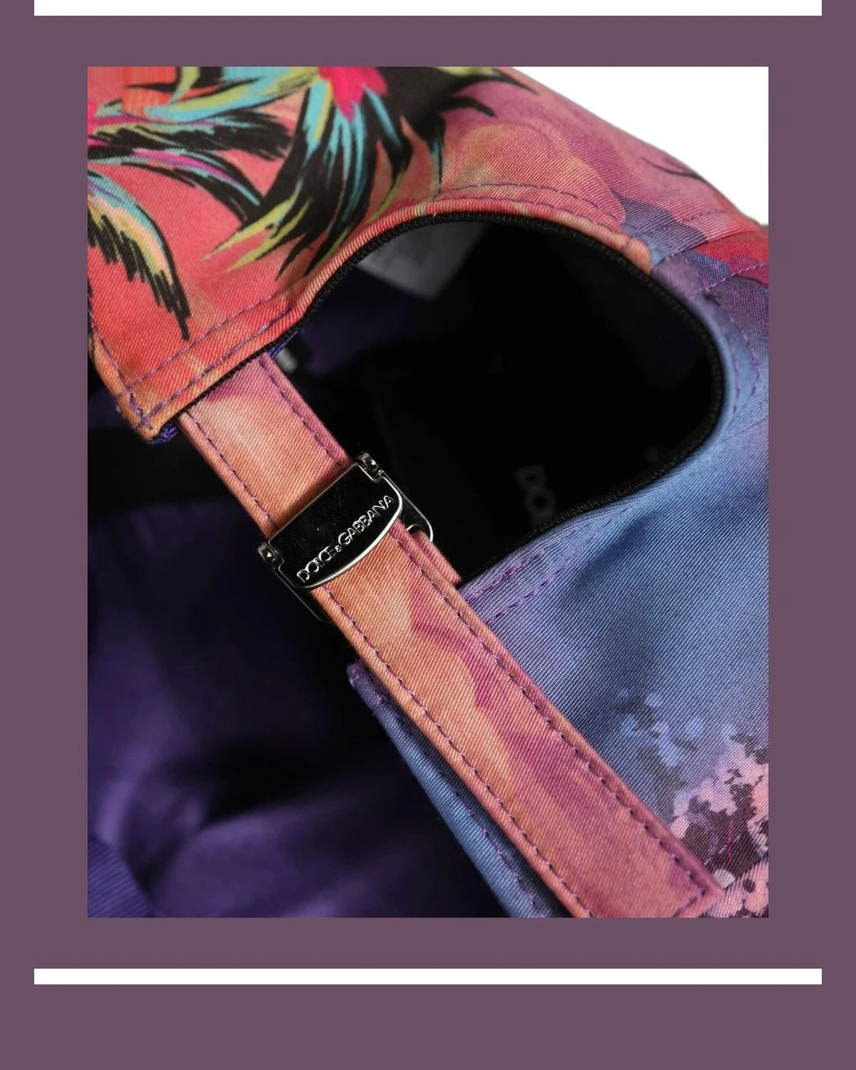 Dolce & Gabbana Baseball Cap in multicolor, Cotton โ view 8