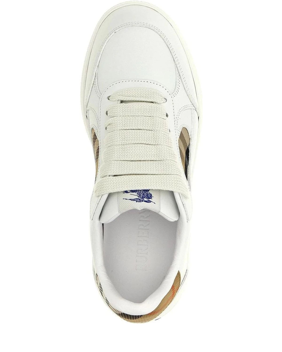 Burberry Sneakers in beige, Leather — view 4