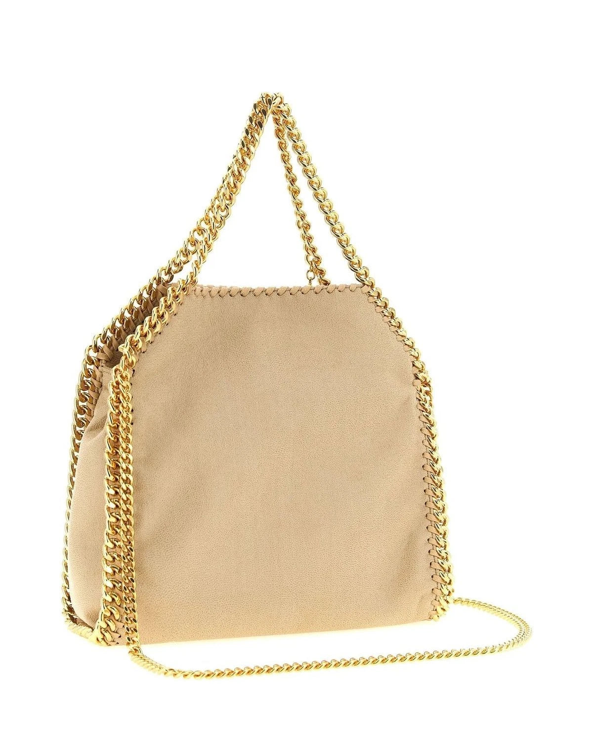 Stella McCartney Shoulder Bag in beige, Polyester — view 2