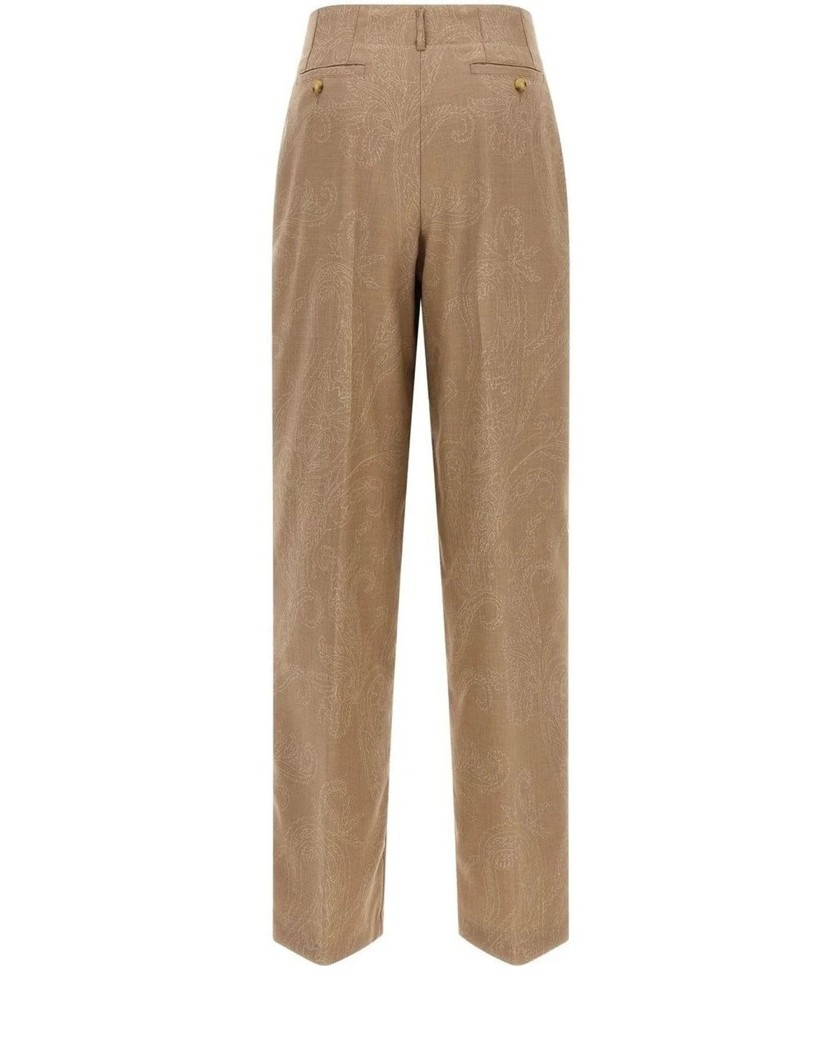 Etro Trouser in beige, Wool β view 2