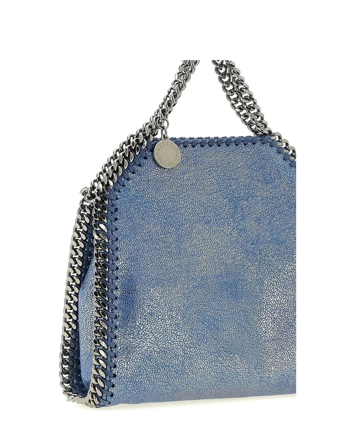 Stella McCartney Hobo Bag in blue, Polyester — view 3