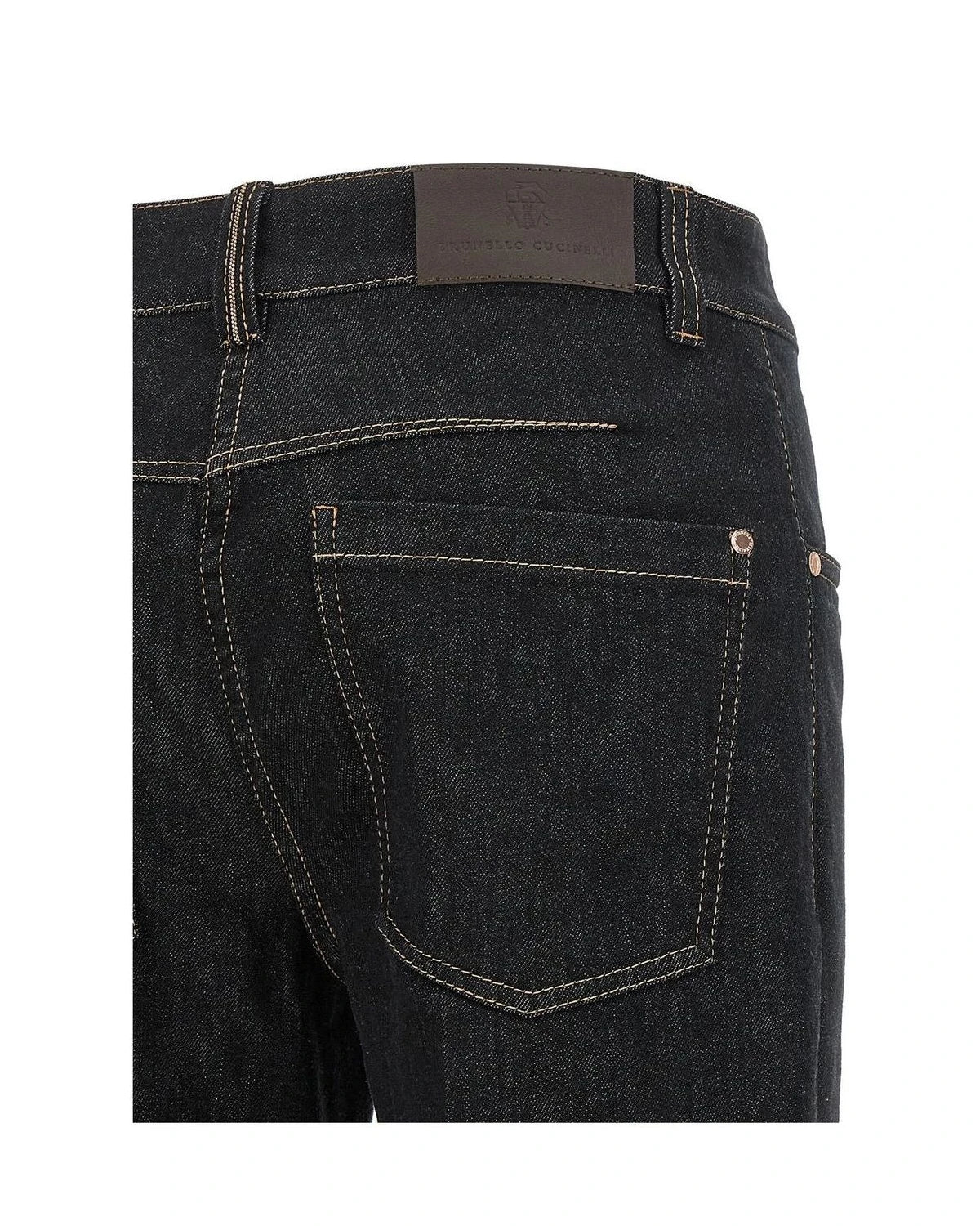 Brunello Cucinelli Jean in blue, Cotton — view 4