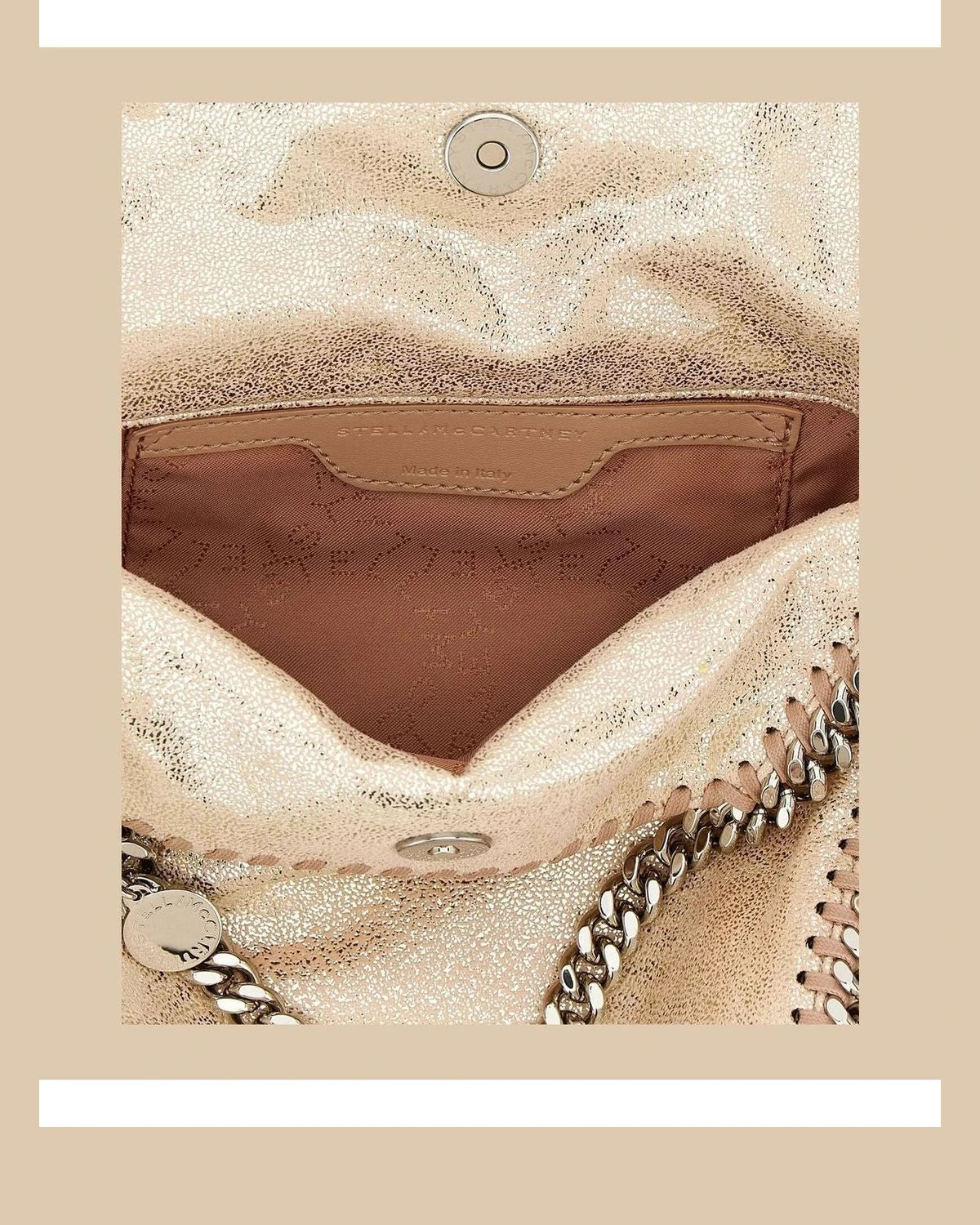 Stella McCartney Hobo Bag in pink, Polyester — view 4