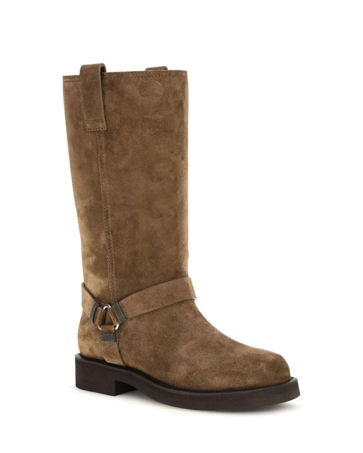 Brunello Cucinelli Boots in brown, Calf Leather — view 2
