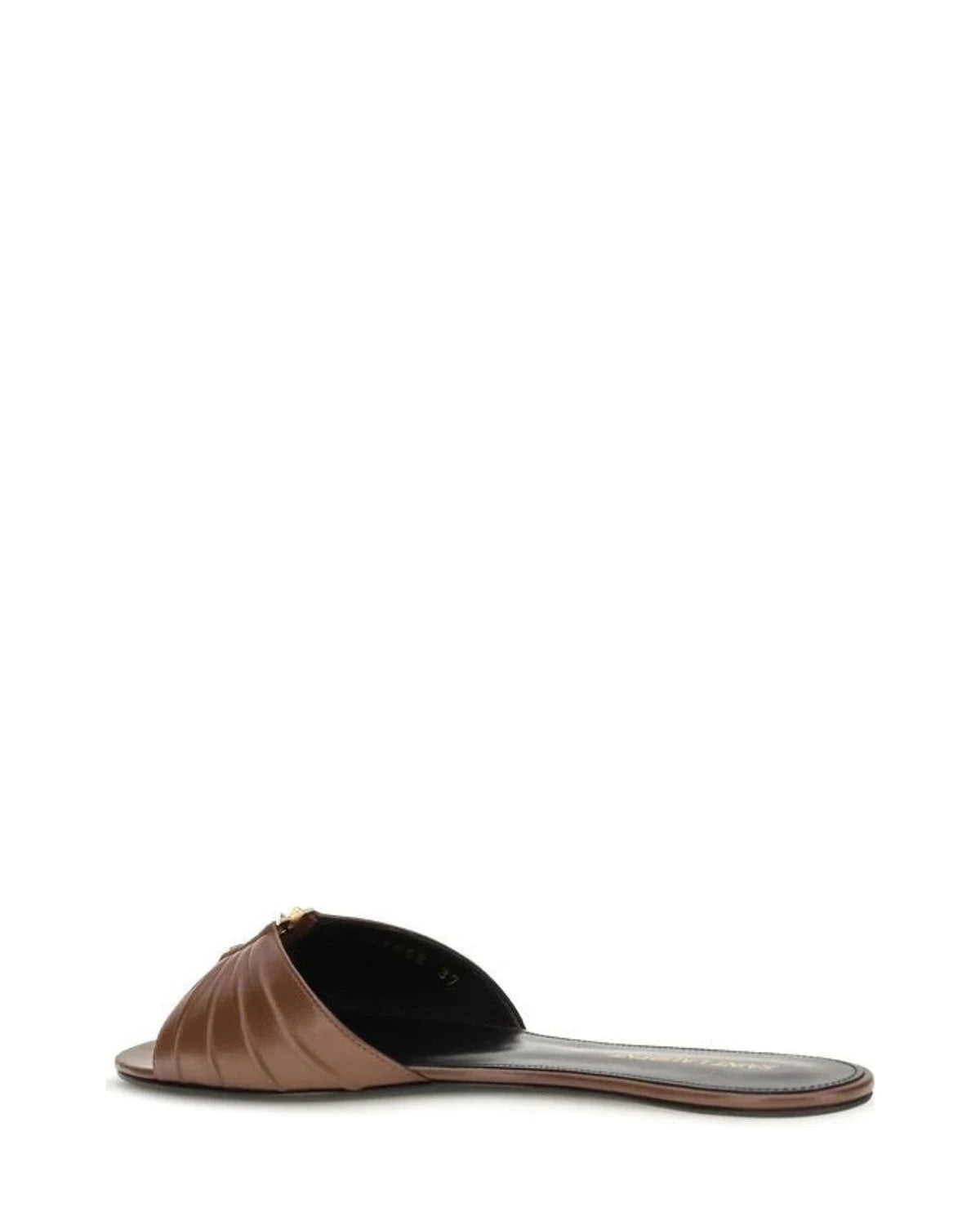 Saint Laurent Mules in brown, Calf Leather — view 3