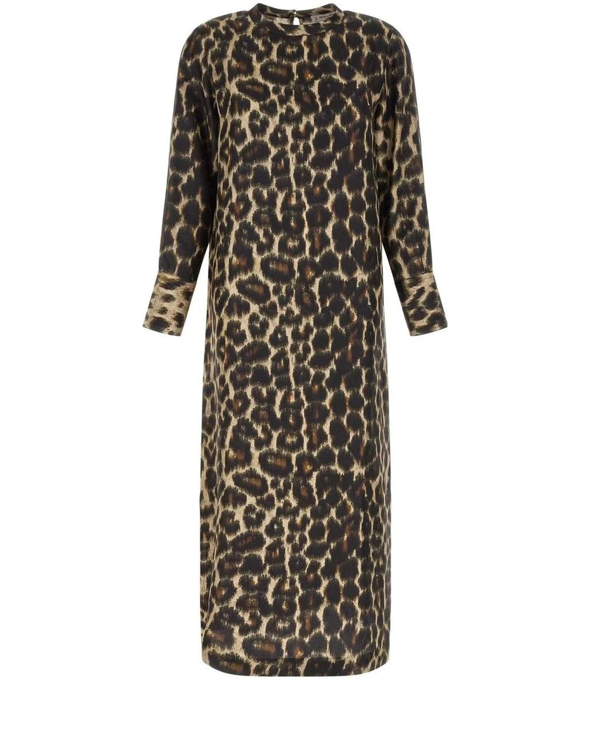 Alberto Biani Dresse in brown, Silk
