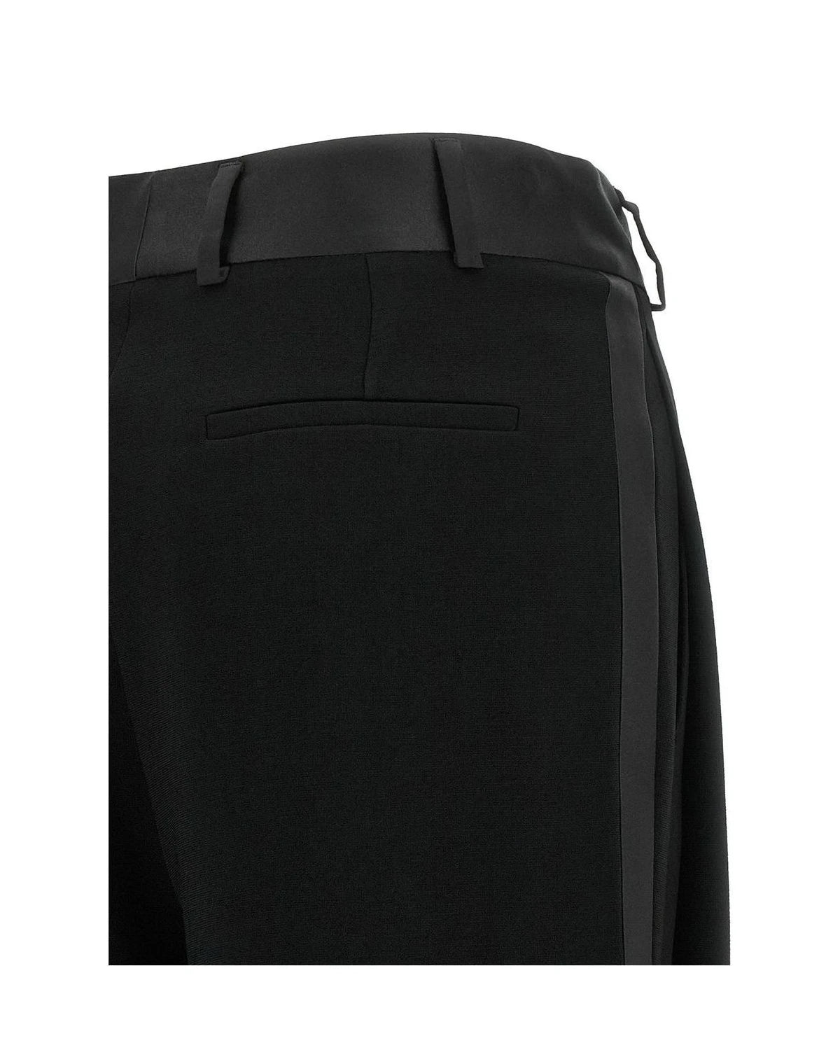 Alberto Biani Trouser in black — view 5