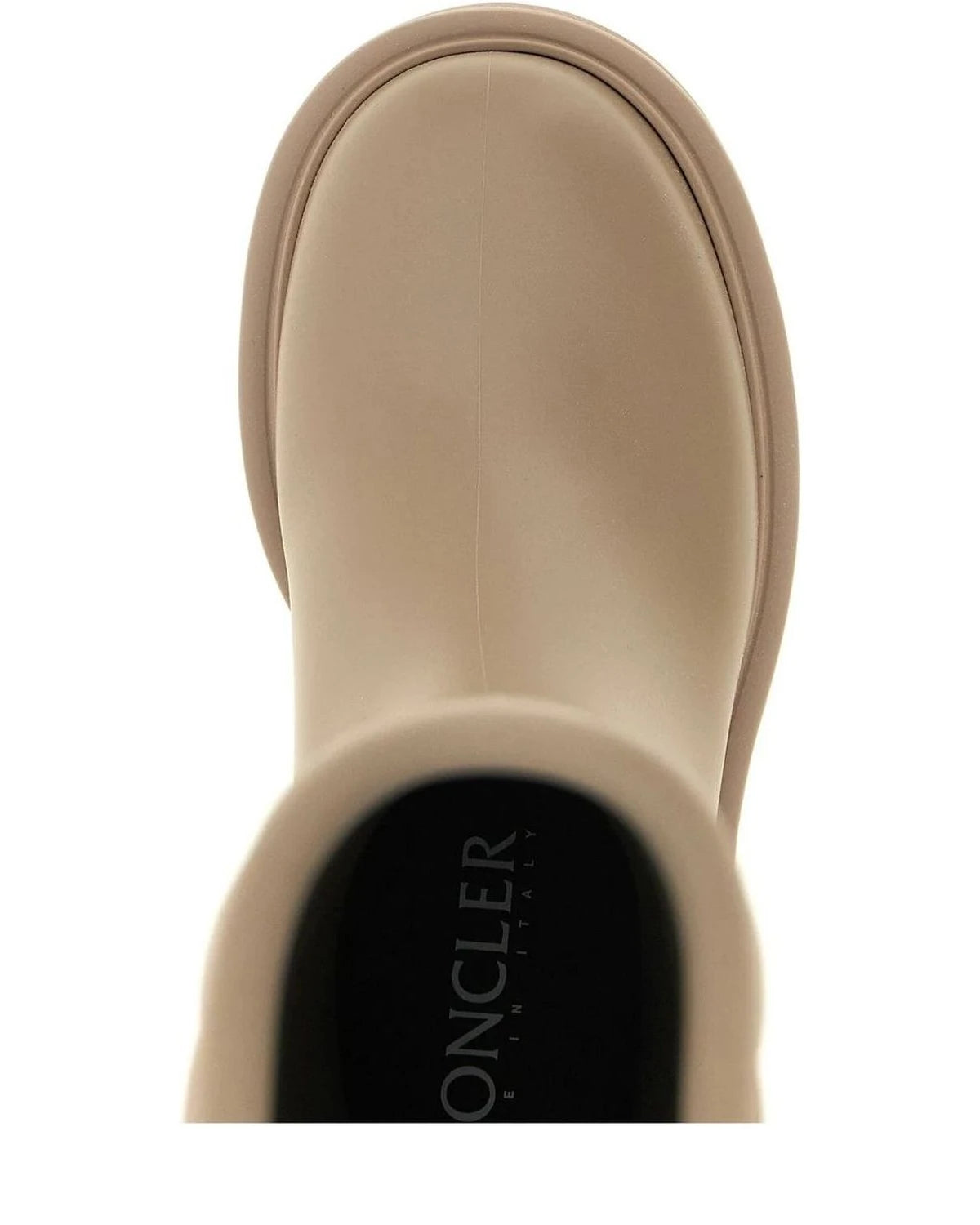 Moncler Knee High Boots in beige, Pvc — view 4