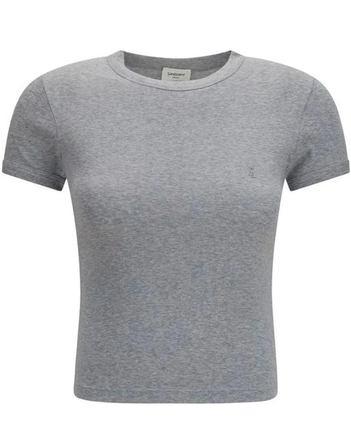 Saint Laurent T-Shirt in gray, Cotton