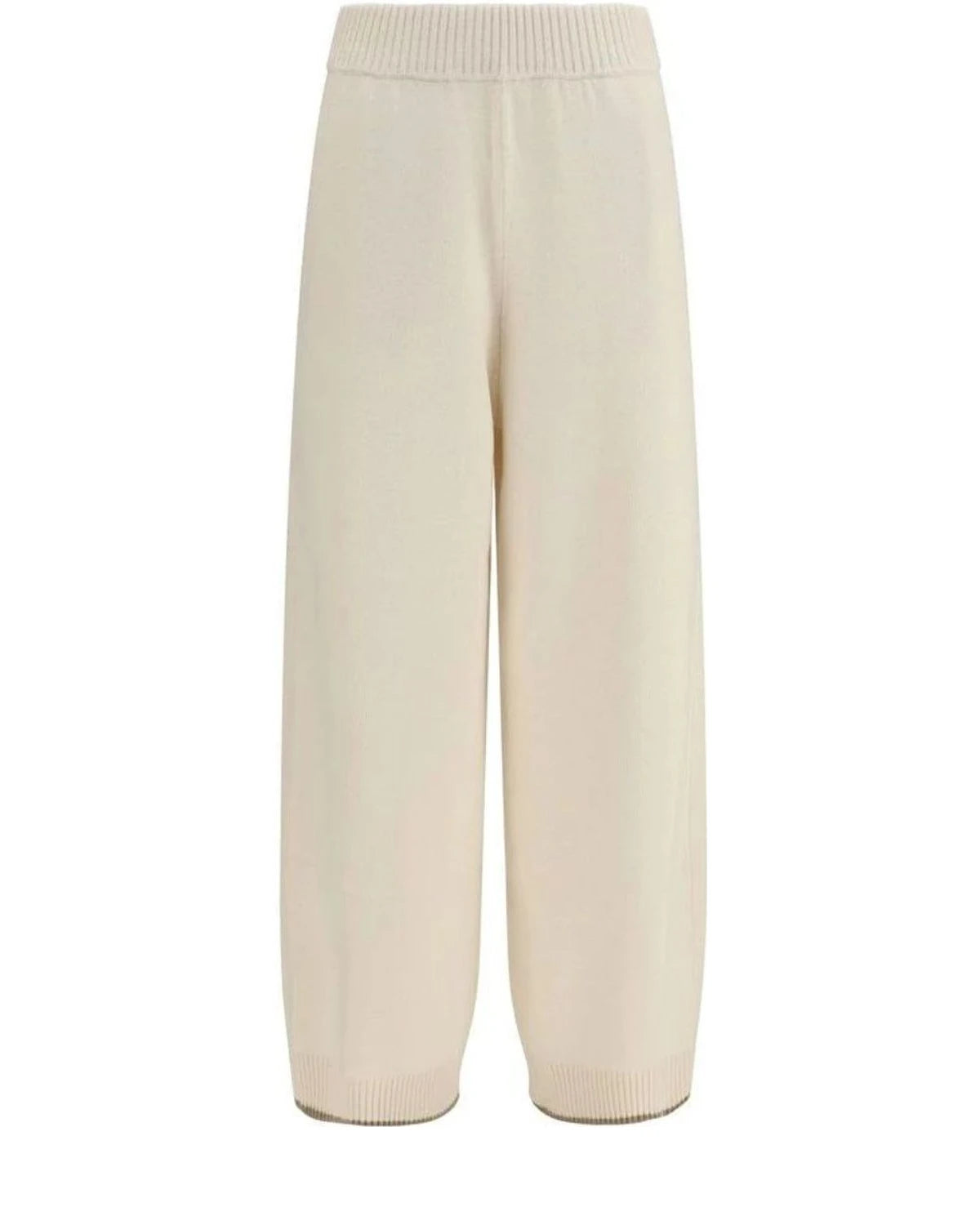 Brunello Cucinelli Trouser in white, Kashmir