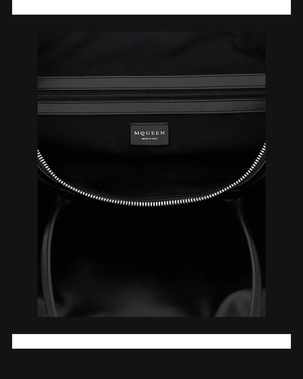 Alexander McQueen Shoulder Bag in black, Calfskin Leather — view 4