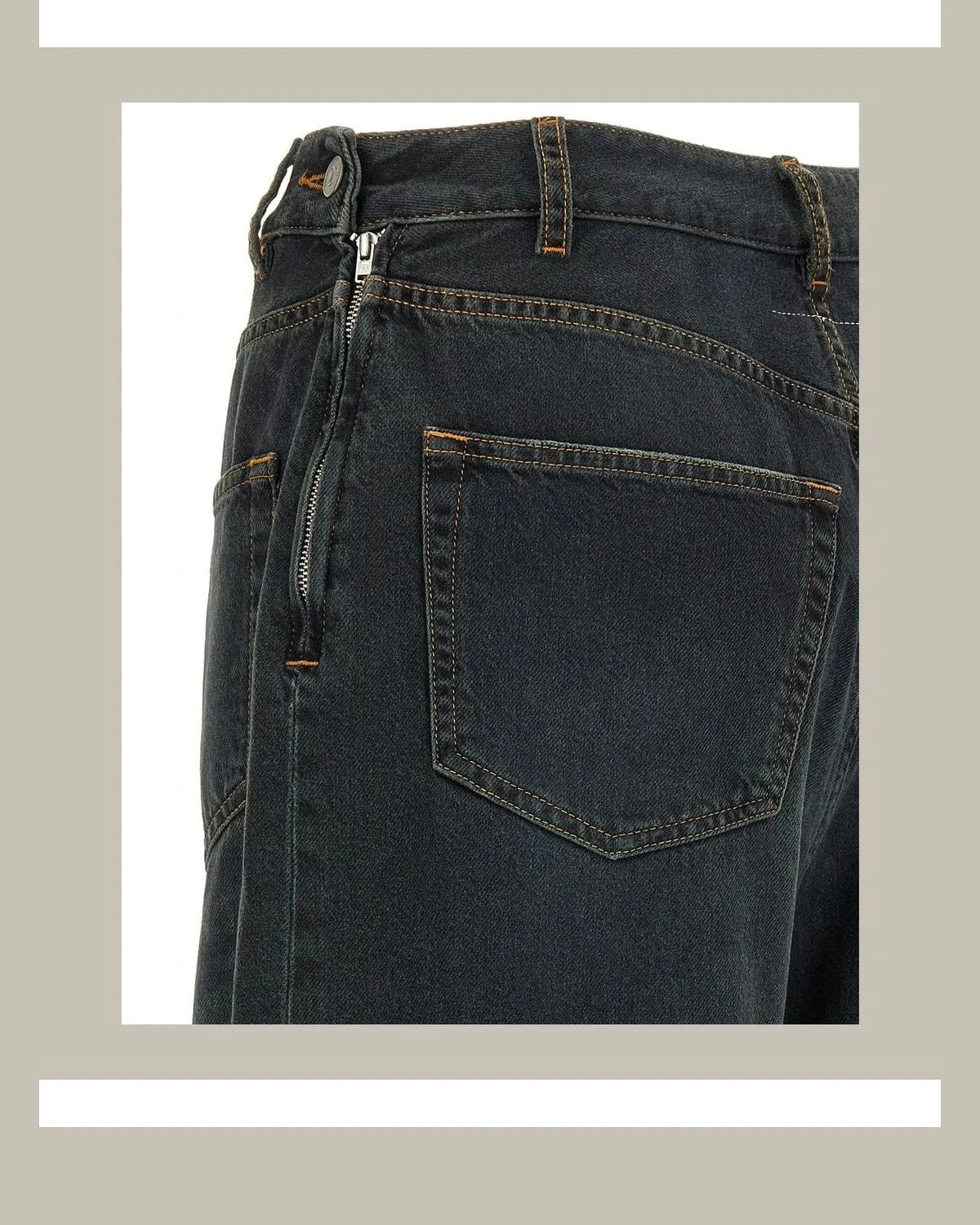 MM6 Maison Margiela Jean in black, Cotton — view 4