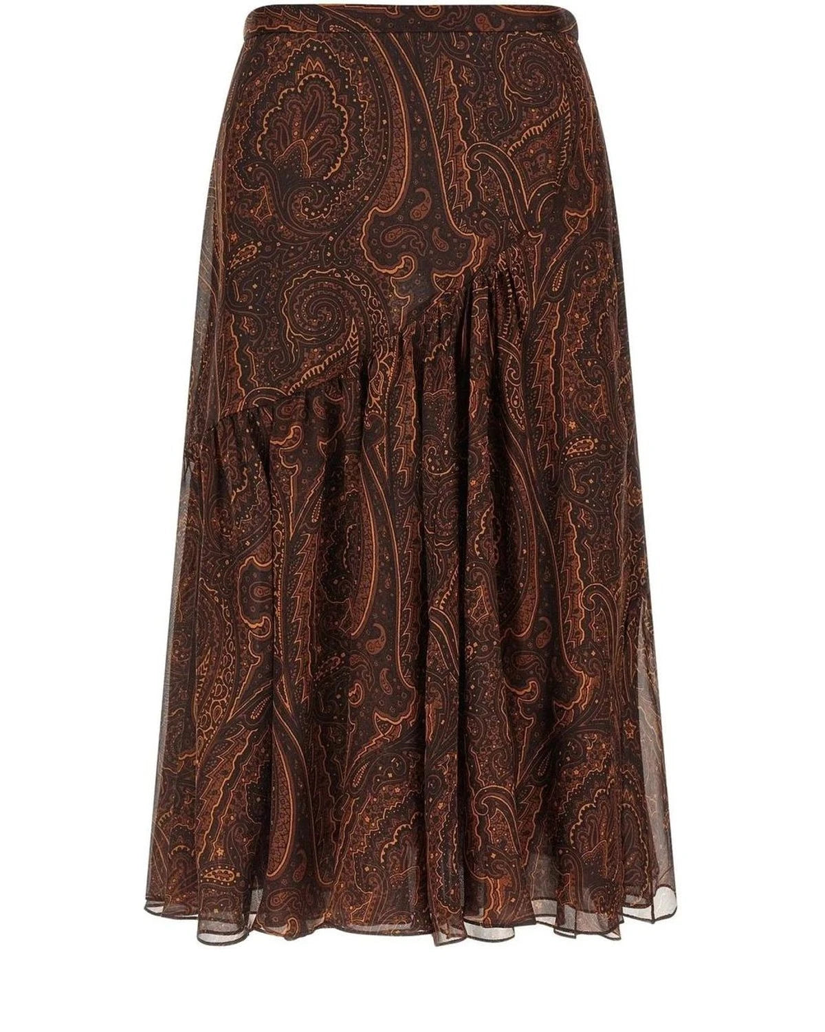 Etro Skirt in brown, Silk