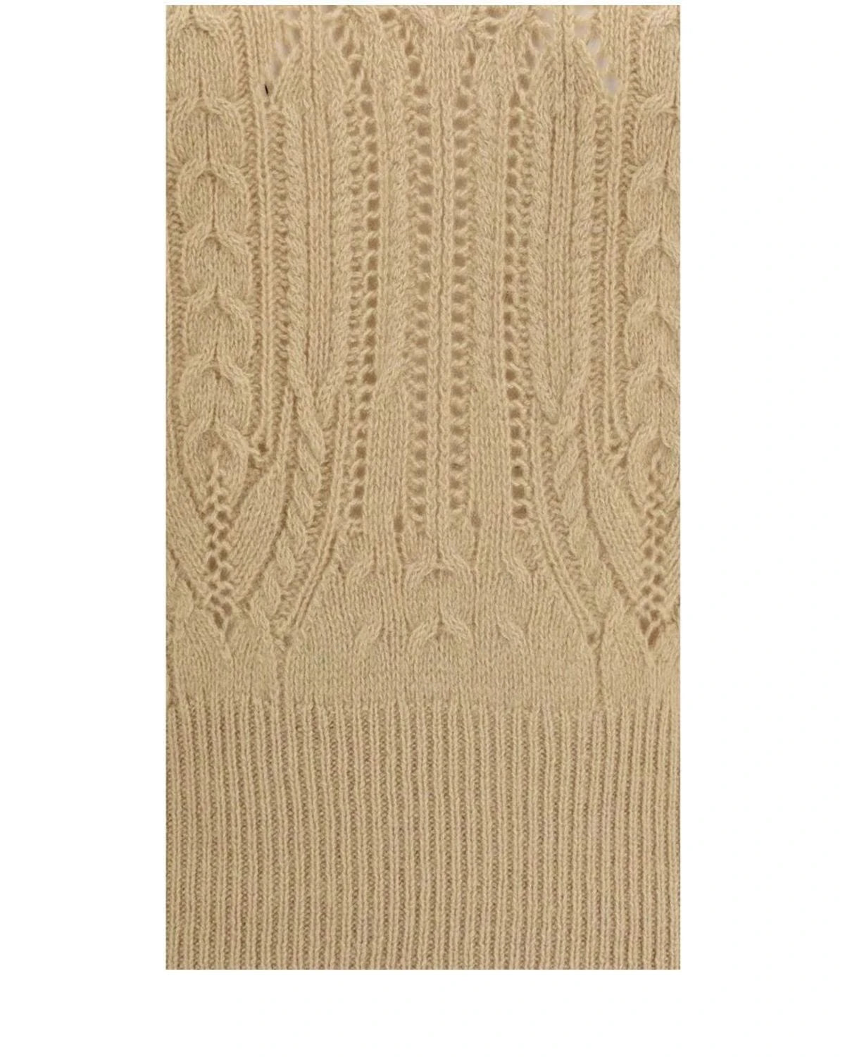 Ermanno Scervino Sweater in beige, Kashmir — view 3