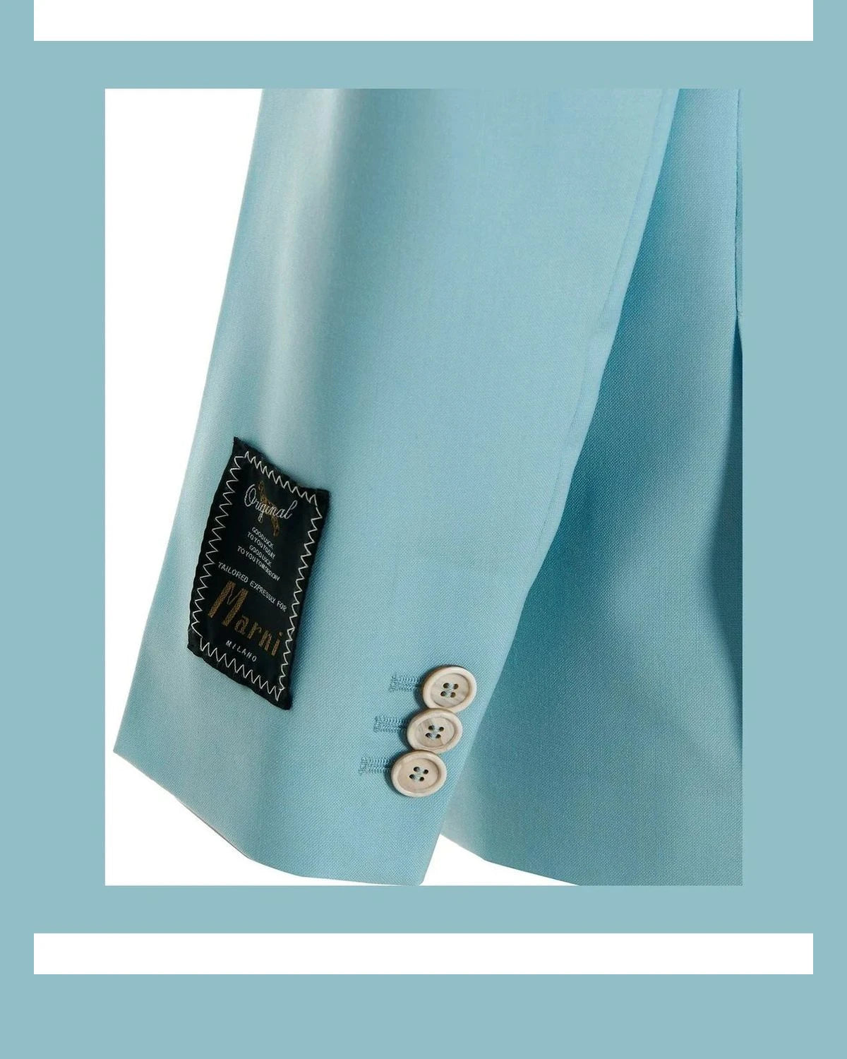 Marni Blazer in blue, Virgin Wool โ view 4