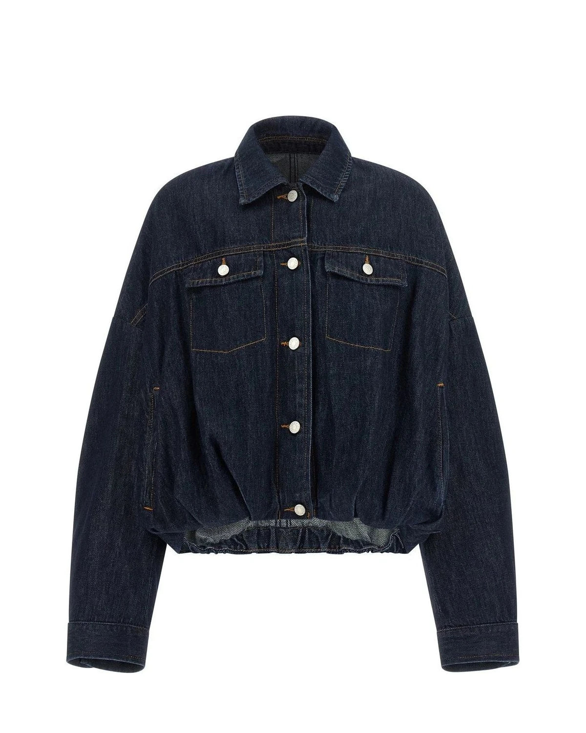 Dries Van Noten Trucker Jacket in blue, Cotton