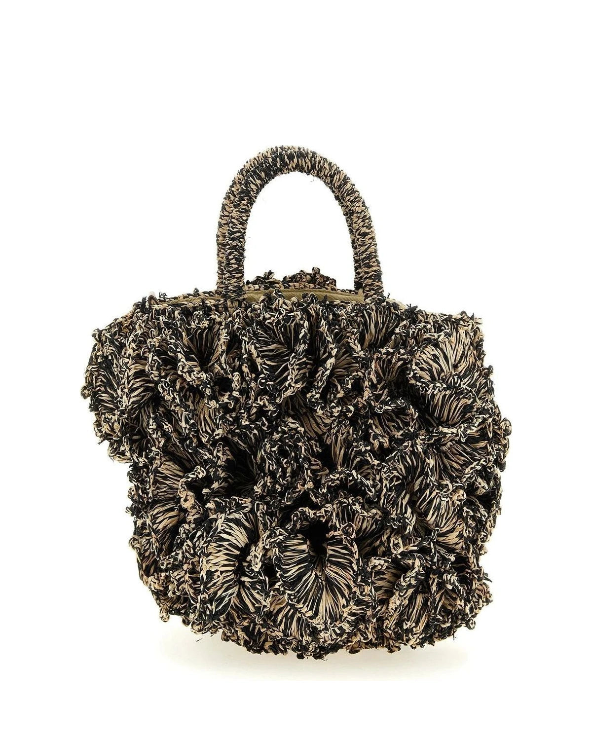Ibeliv Tote Bag in brown, Raffia